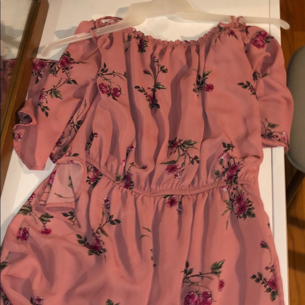 one piece flower romper